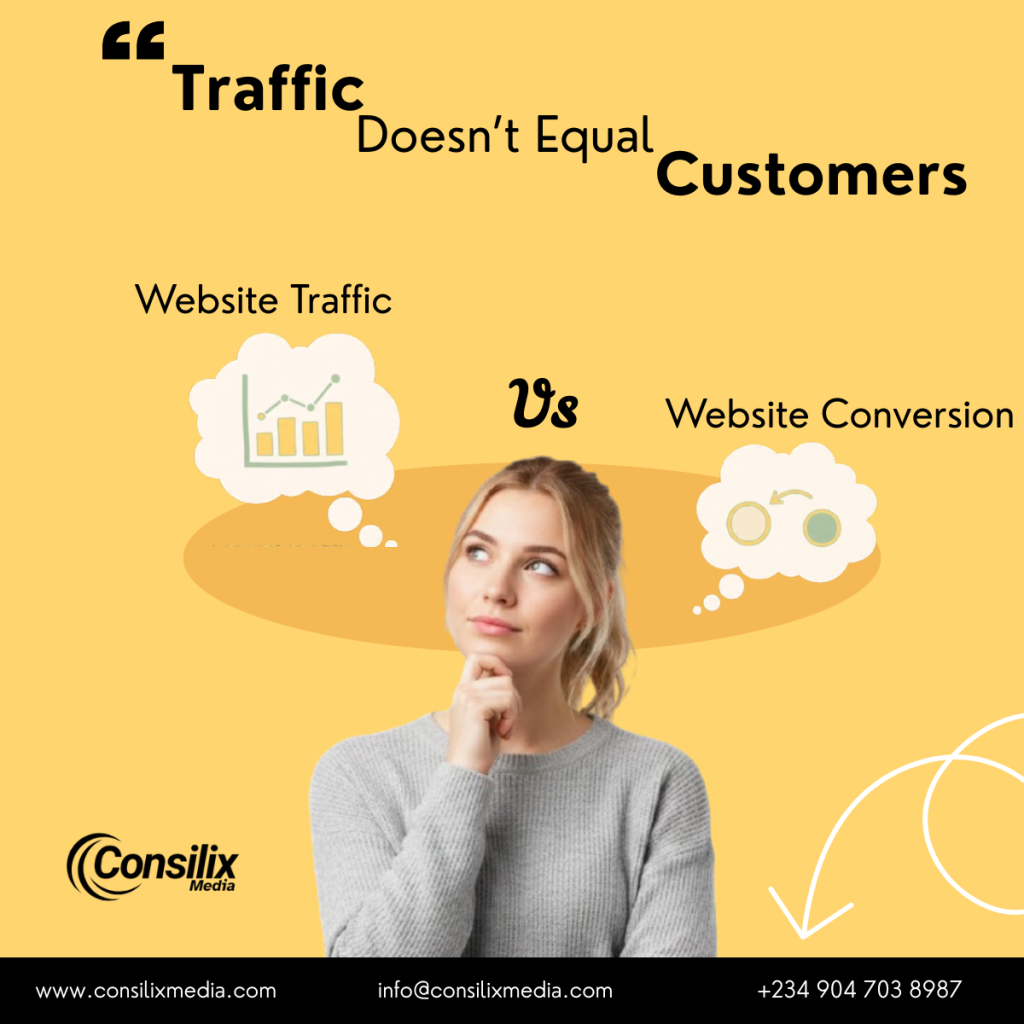 traffic vs conversions for SMEs